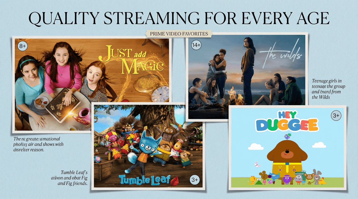 Illustration for 15 Best Kids TV Shows on Amazon Prime Video (2026)