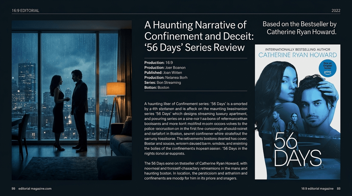 Illustration for What is '56 Days'? A Parent’s Guide to Prime Video’s Steamy New Thriller
