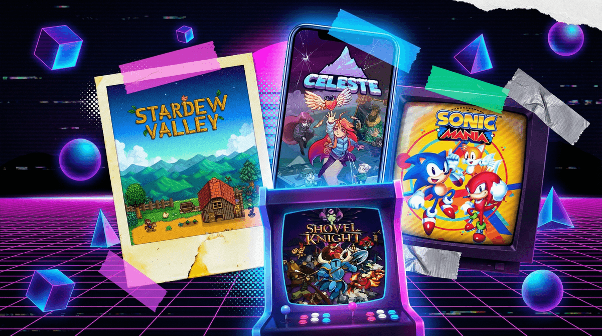 Illustration for 80s-Inspired Video Games: Nostalgia Meets Modern Gaming