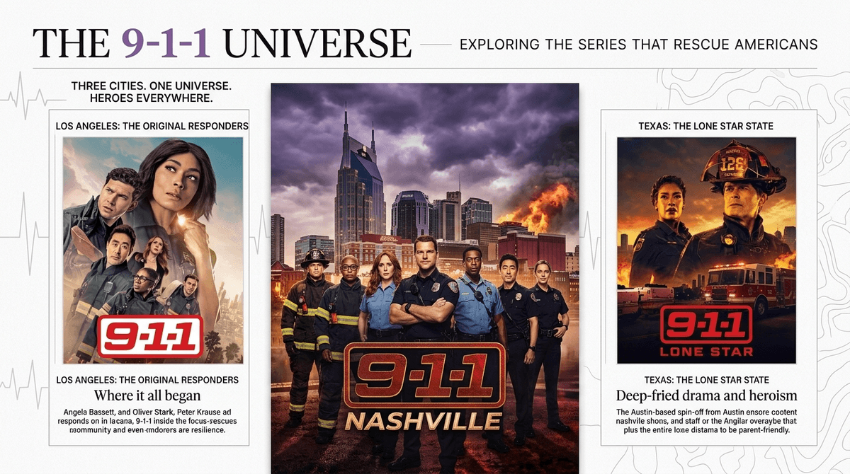 Illustration for 9-1-1: Nashville: A Parent's Guide to the Music City Spinoff