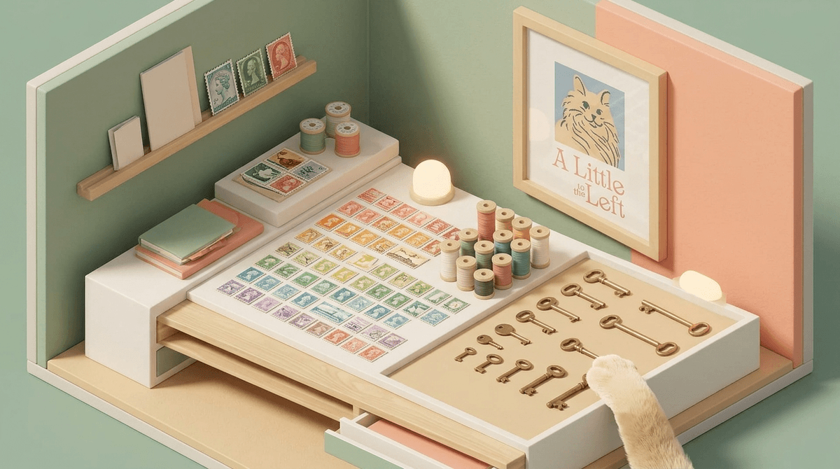 Illustration for A Little to the Left: Why This 'Tidying' Game is a Digital Zen Zone