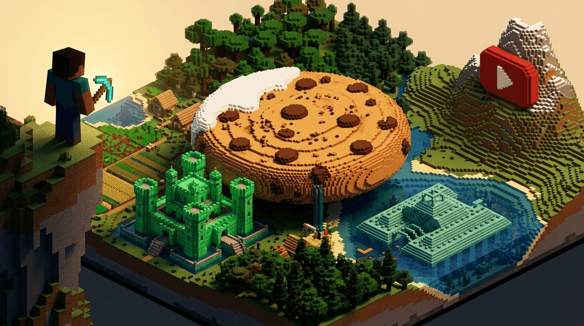 Illustration for aCookieGod: Minecraft Hardcore and the Rise of the 'Cookie Army'