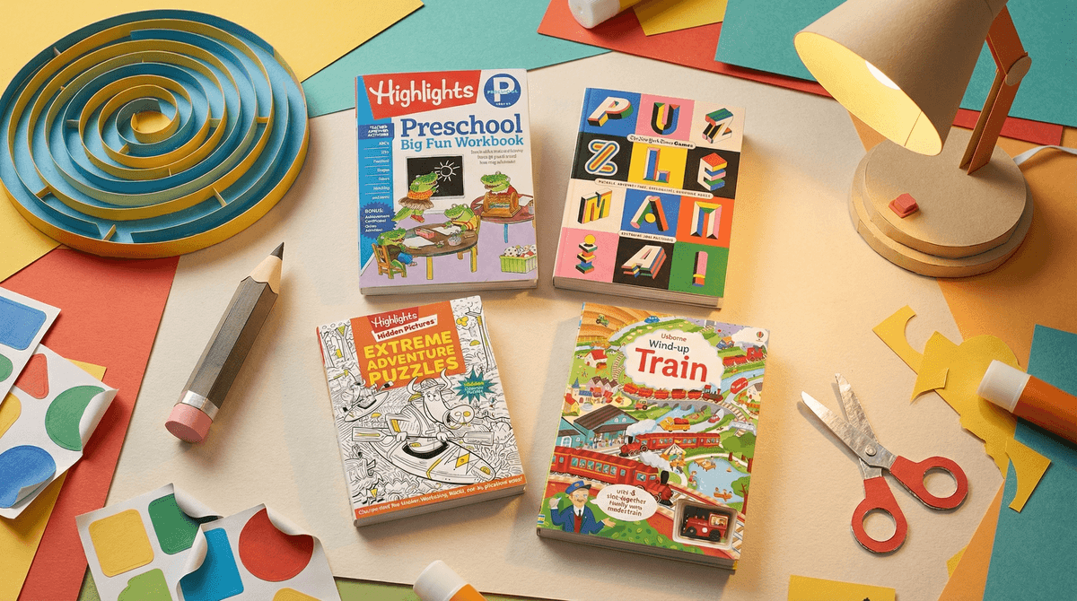 Illustration for Screenwise guide: Activity Books for Kids ScreenFree Entertainment That Actually Works
