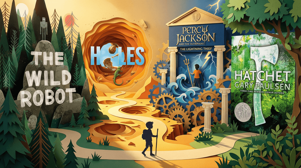 Illustration for Adventure Books for Kids: Building Courage, Curiosity, and Critical Thinking Through Stories