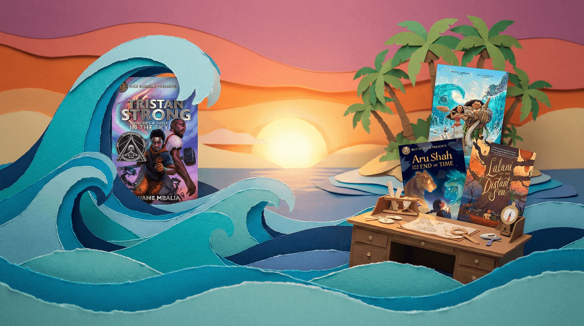 Adventure Books Like Moana for 8-10 Year Olds