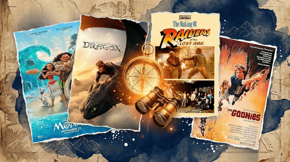 Illustration for Adventure Movies for Families: Building Courage Through Shared Stories