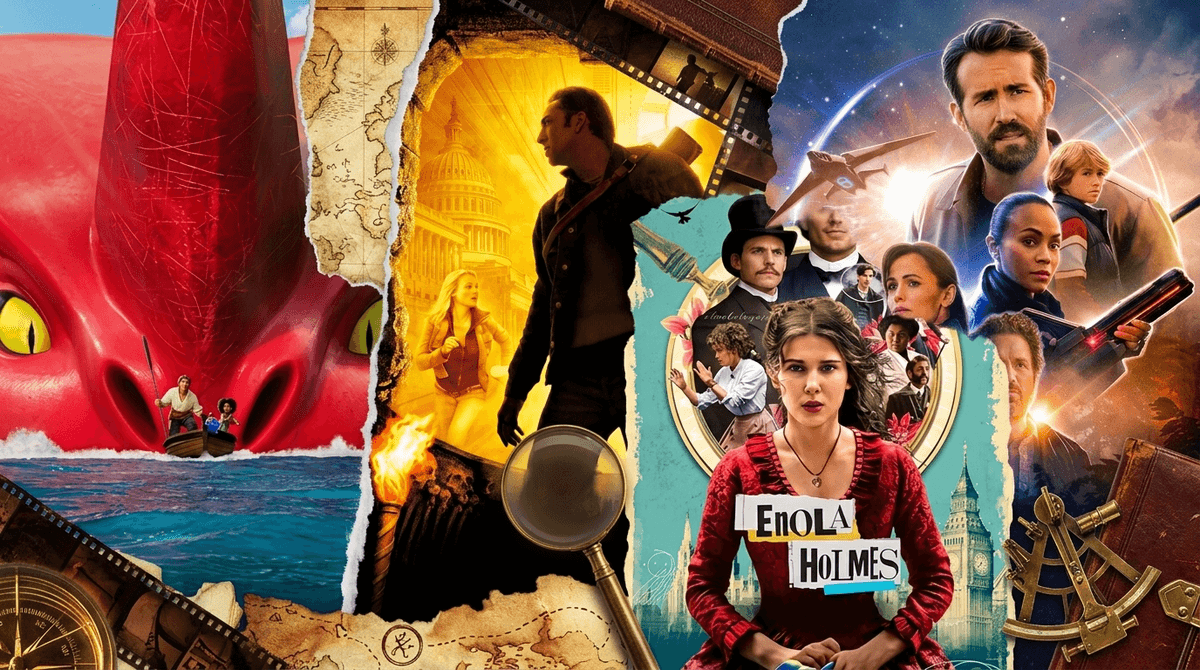 Illustration for The Tween Sweet Spot: Adventure Movies That Are All Thrills and No Nightmares