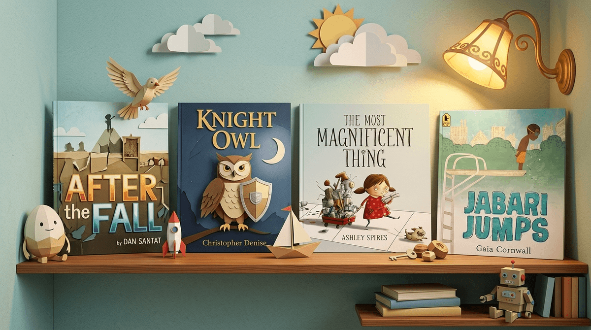 Illustration for The Resilience Reading List: Why Your Kid Needs 'After the Fall' and 'Knight Owl'