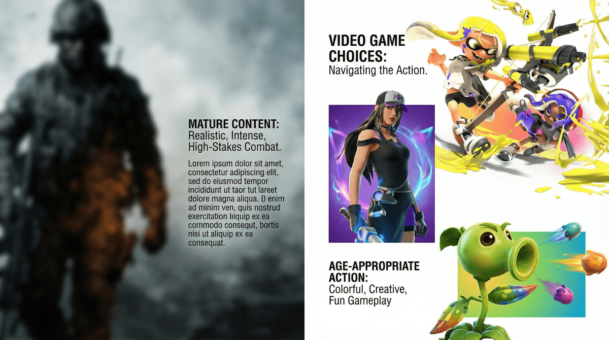 Illustration for Age-Appropriate Alternatives to Battlefield for 10-12 Year Olds