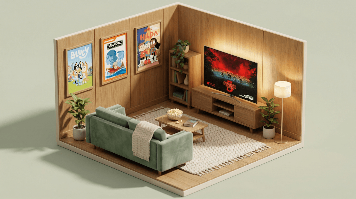 Illustration for Age-Appropriate Netflix Shows: A Parent's Guide to Finding the Right Content