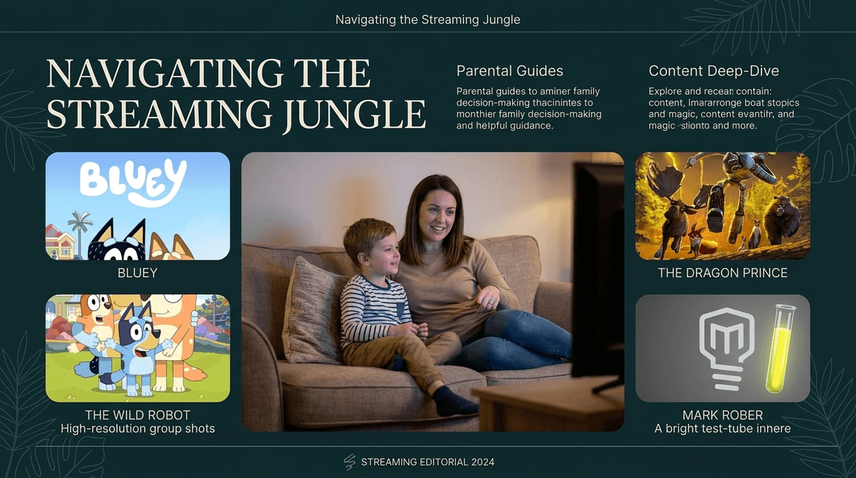 Illustration for Beyond the 'TV-Y' Rating: Navigating the Streaming Jungle