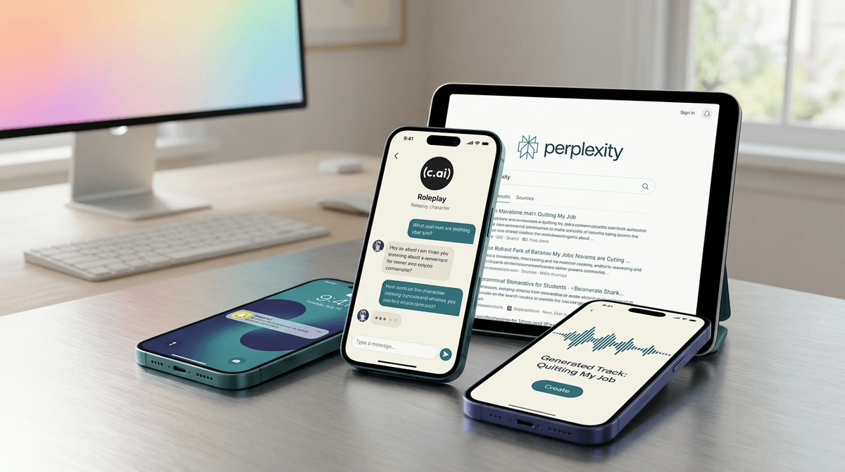 Illustration for Creative AI Apps for Teenagers: 6 Tools Beyond ChatGPT