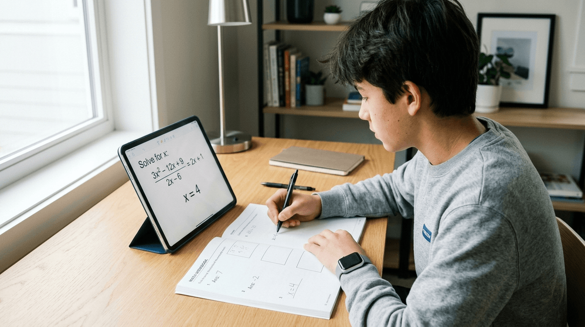 Illustration for AI Math Tutors May Actually Lower Student Test Scores