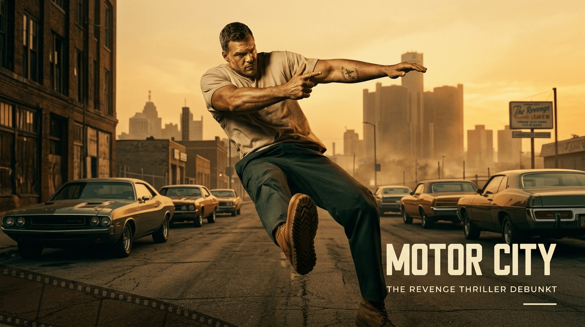 Illustration for Alan Ritchson’s 'Motor City': Silence, Stunts, and Serious Violence