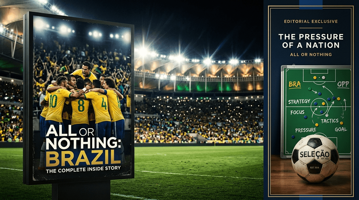 Illustration for All or Nothing: Brazil — More Than Just a Soccer Documentary