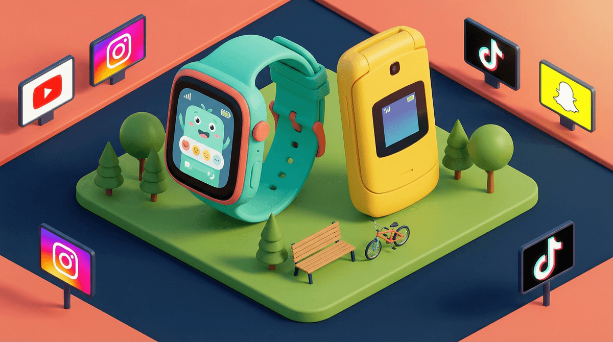 Illustration for Beyond the Smartphone: What to Give Your Kid Instead