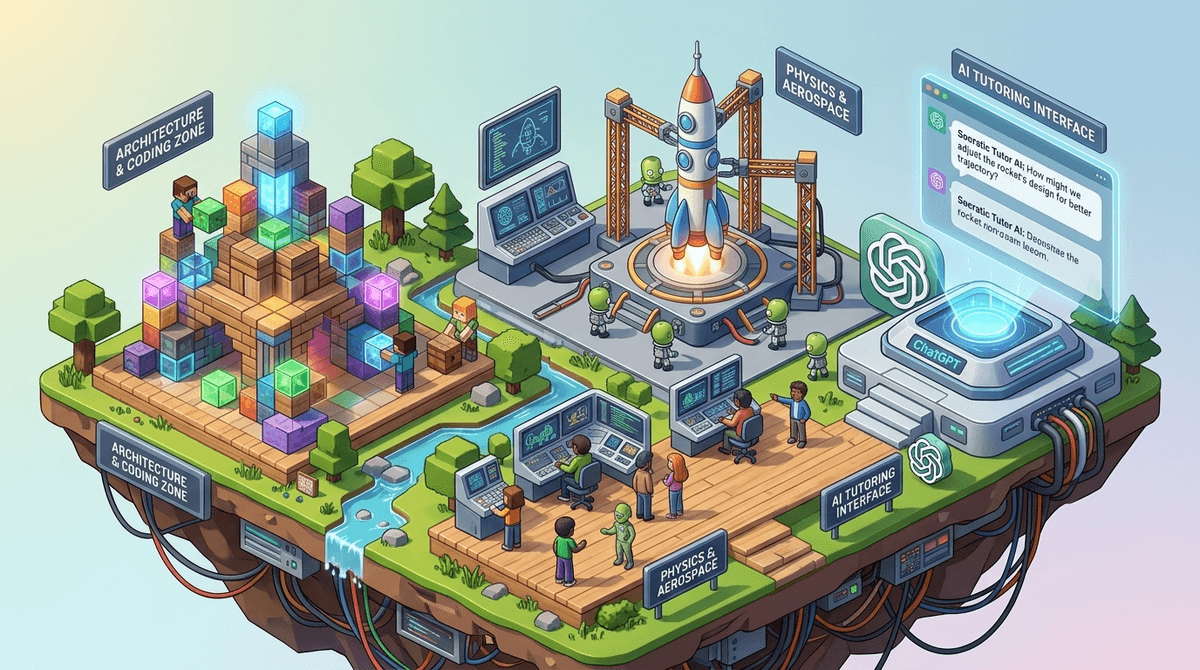 Beyond Digital Flashcards: Why Sandbox Games and AI are the New Classrooms