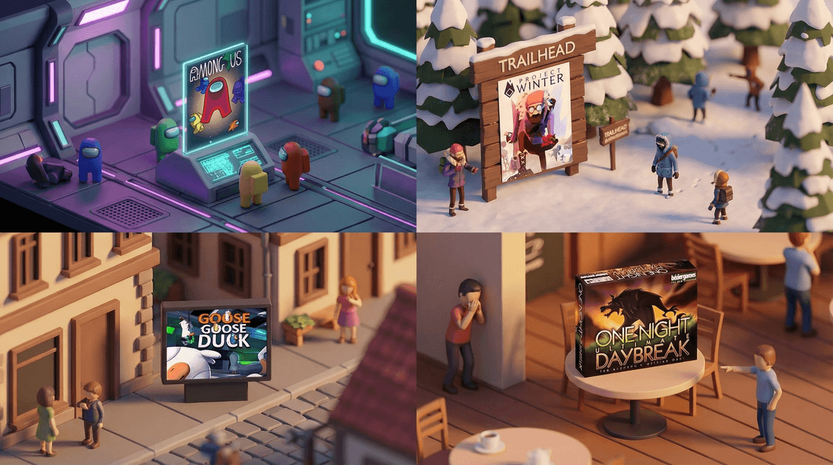 Illustration for Among Us and Social Deduction Games: A Parent's Guide