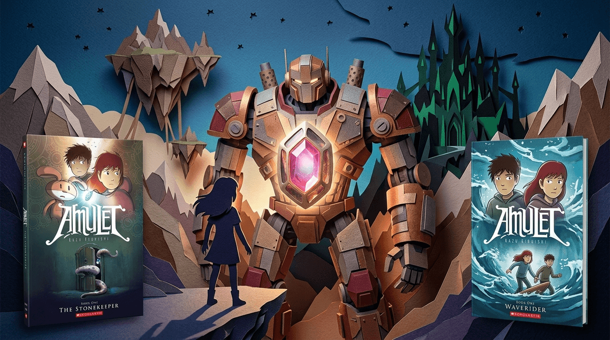 Illustration for Amulet: The 'Gateway' Graphic Novel Your Kid Can't Put Down
