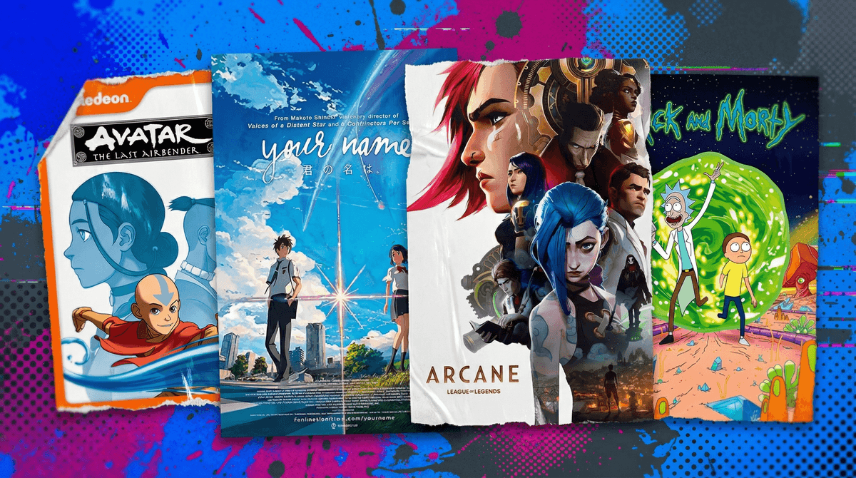 Illustration for 15 Best Animated TV Shows for Teens (TV-14 & TV-MA Ranked)