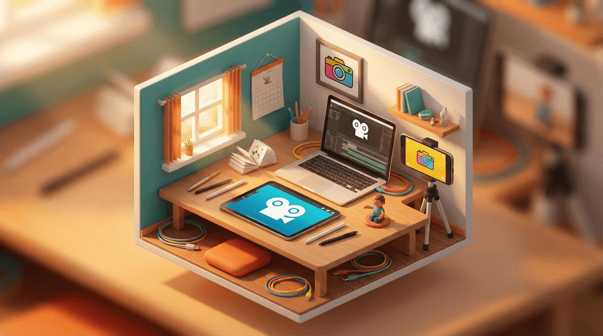 Illustration for Animation Apps and Tools for Kids: Creativity Meets Screen Time