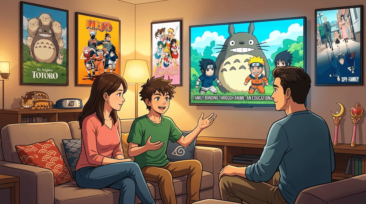 Illustration for Is it a 'Cartoon' or a Saga? Decoding Anime vs. Western Animation for Parents