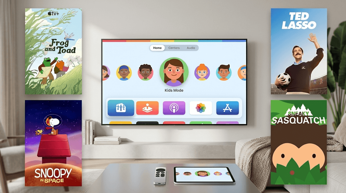 Illustration for Apple TV: The Parent’s Guide to 'Kids Mode' and Beyond