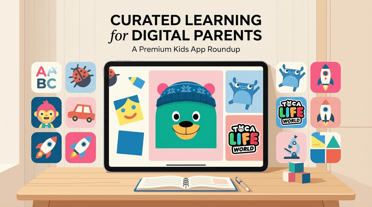 Illustration for Brain-Boost or Digital Pacifier? The 2026 Guide to Early Childhood Apps