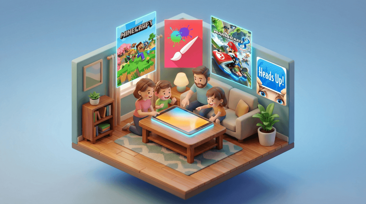 Illustration for Apps That Actually Bring Your Family Together (Not Just Screen Time)