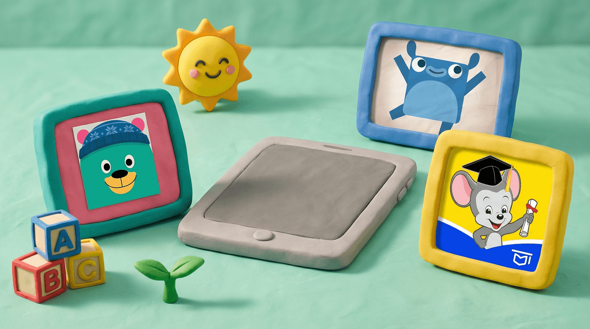 Illustration for Apps for Toddlers: Finding Screen Time That Actually Supports Development