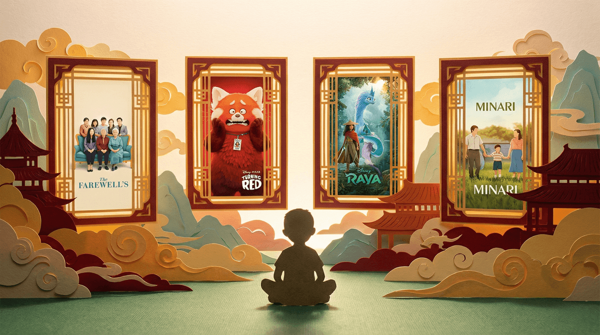 Illustration for Asian American Heritage Movies: Stories That Help Kids See Themselves—and Others—On Screen