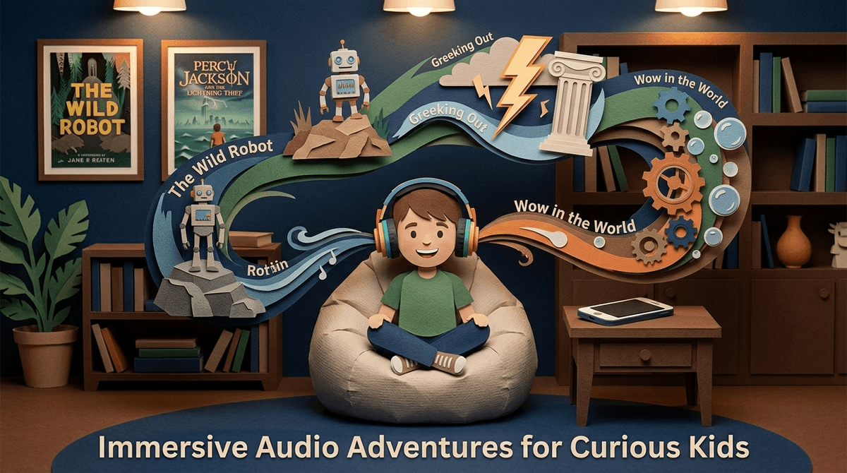 Illustration for Audio Stories vs. Screen Time: The 'Cheat Code' for Raising a Reader