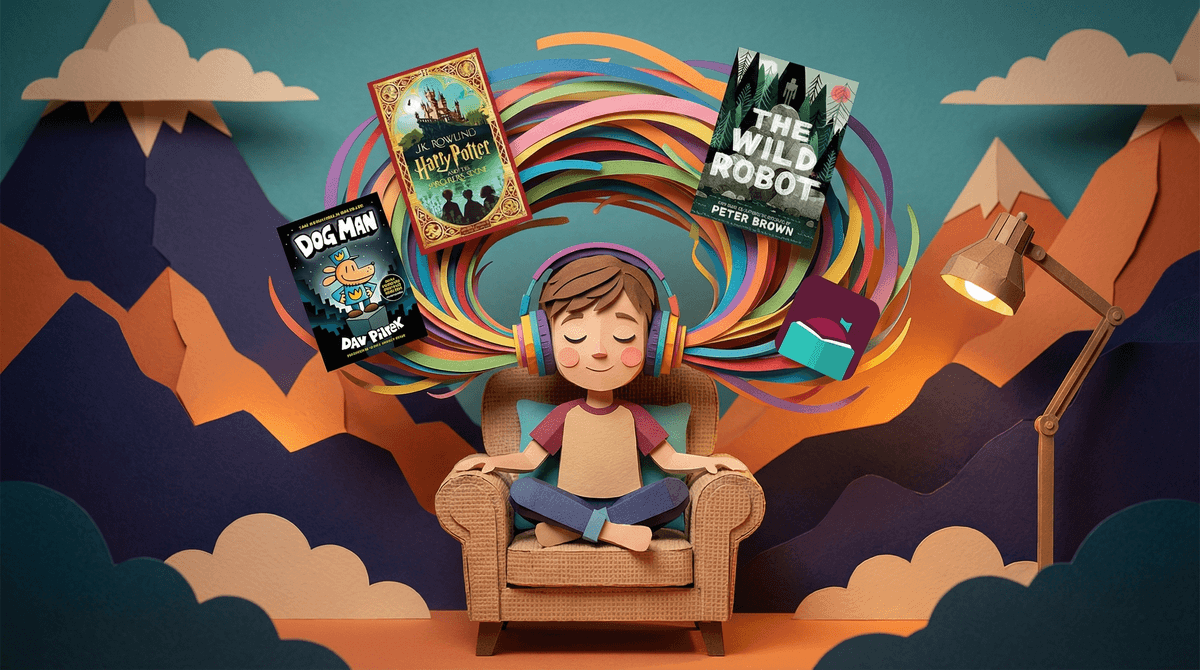 Illustration for Audiobooks for Kids: Are They Really Reading?