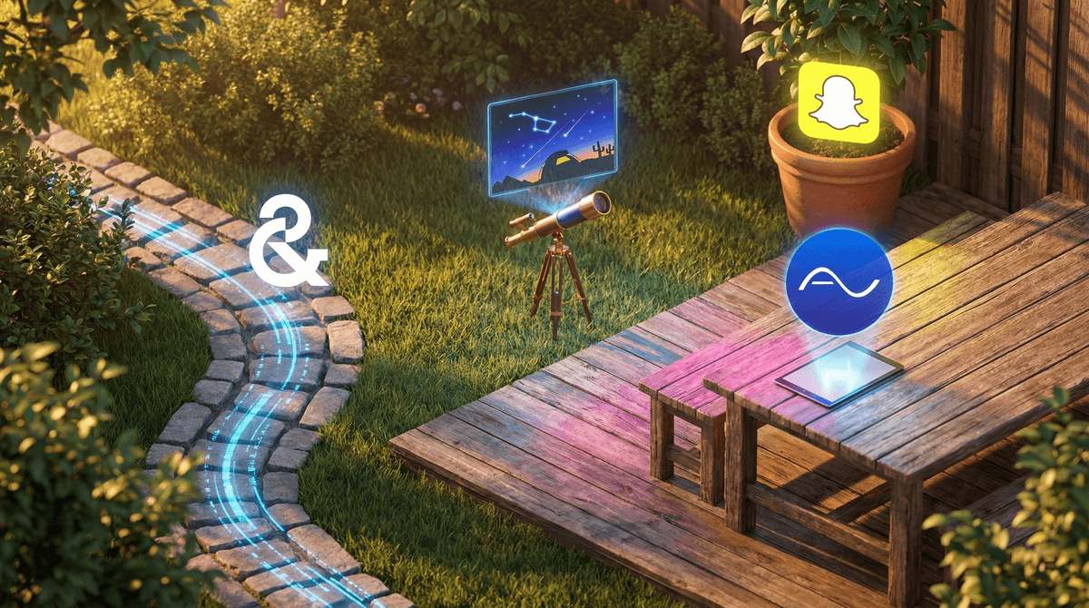 Illustration for Augmented Reality Apps for Kids: Pokemon GO, Snapchat Filters, and the Blended World