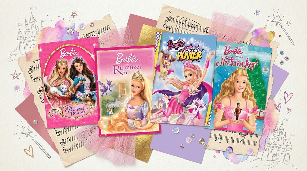 Illustration for 42 Barbie Movies Ranked from Best to Worst (2025)