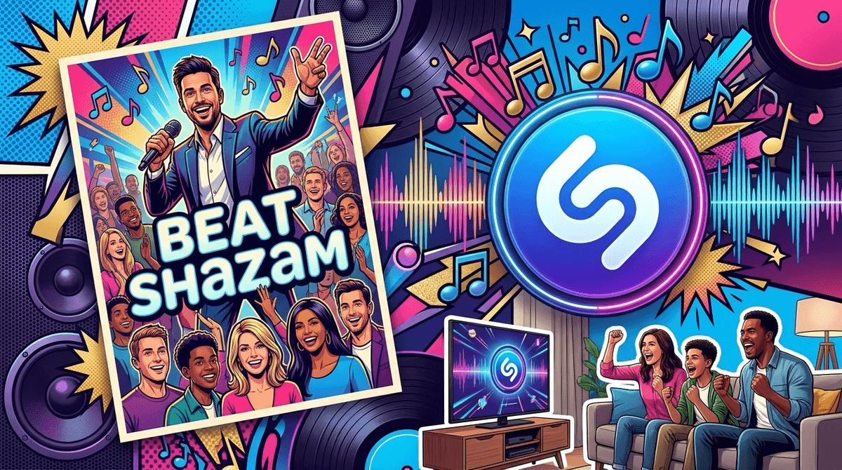 Illustration for Beat Shazam: The High-Energy Music Game Your Kids Will Actually Play With You