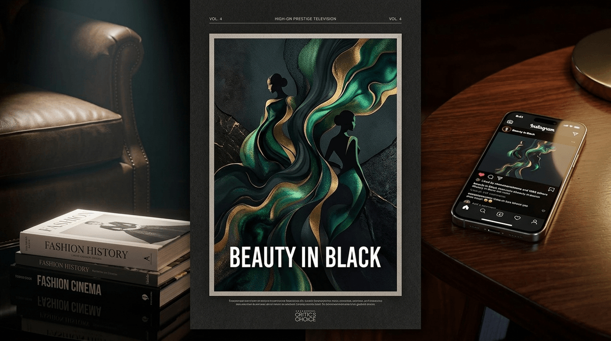 Illustration for Beauty in Black Season 3: Navigating the Final Chapter of This Viral Drama