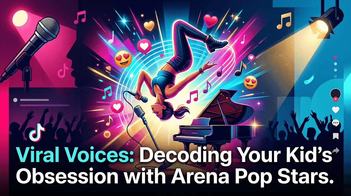 Illustration for Benson Boone: Why Your Kids Are Obsessed with the Backflipping King of Arena Pop