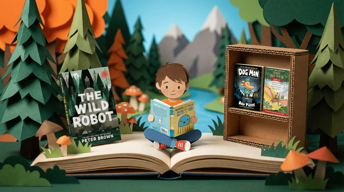 Illustration for Building a Second Grade Reading List That Actually Gets Kids Excited