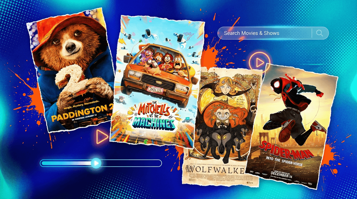 Illustration for 15 Best Amazon Prime Animated Movies for Kids (2025)