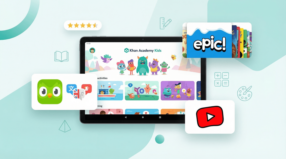 Illustration for Safest Kids Games Apps: No Ads or In-App Purchases 2025
