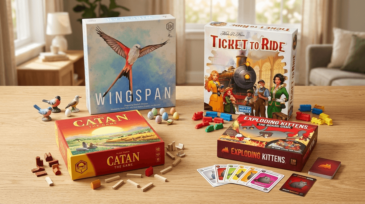 Illustration for 25 Best Family Board Games of 2025 for All Ages