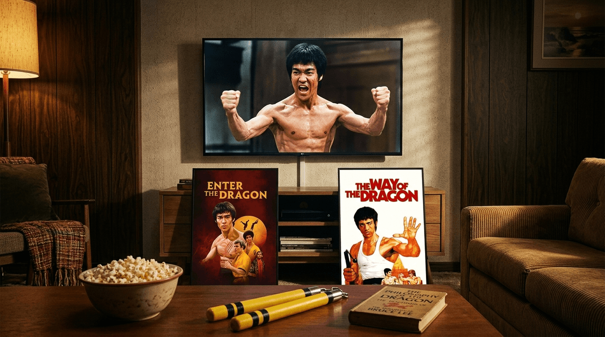 Illustration for The Dragon’s Den: Ranking the Best Bruce Lee Movies for a Family Marathon