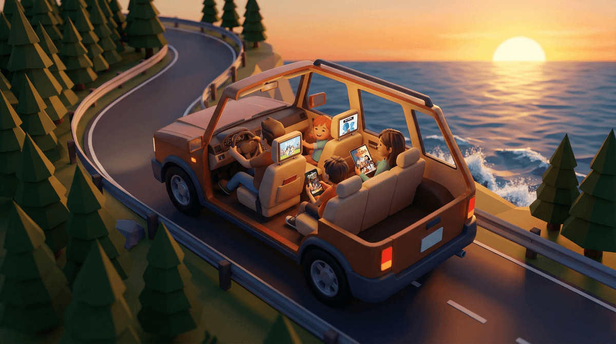 Illustration for Best Car TV Series for Families: From Toddlers to Teens
