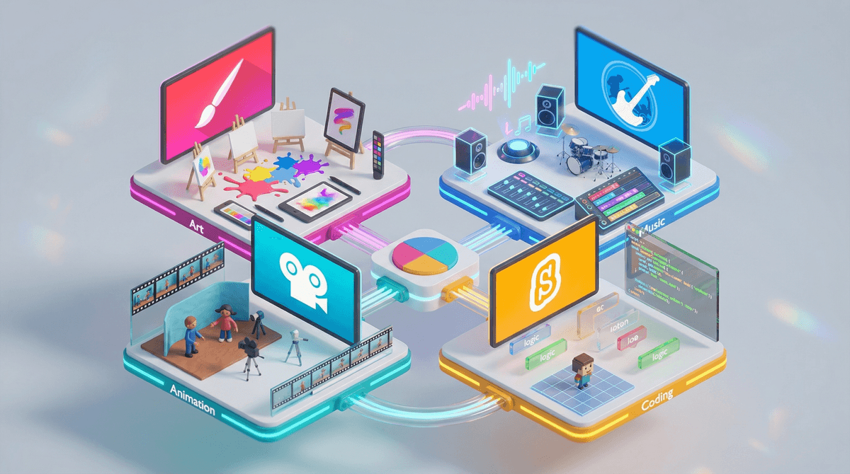 12 Best Creative Apps for Kids to Design and Build