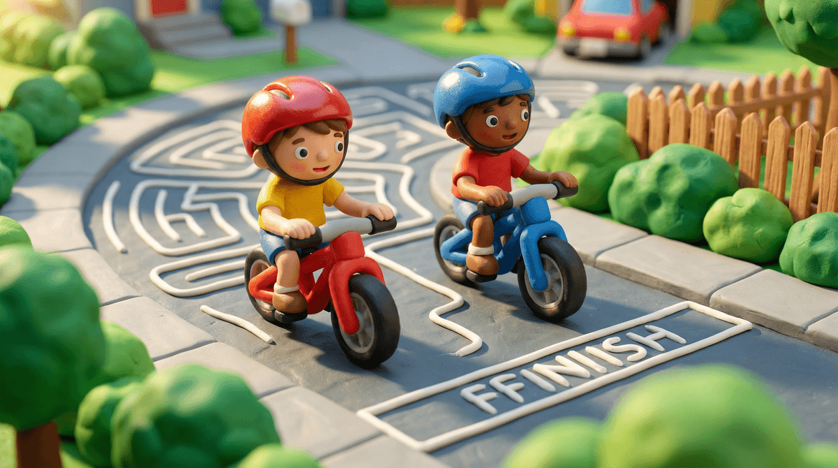 Illustration for Best Cycling Games for Kids: Building Bike Skills Through Play