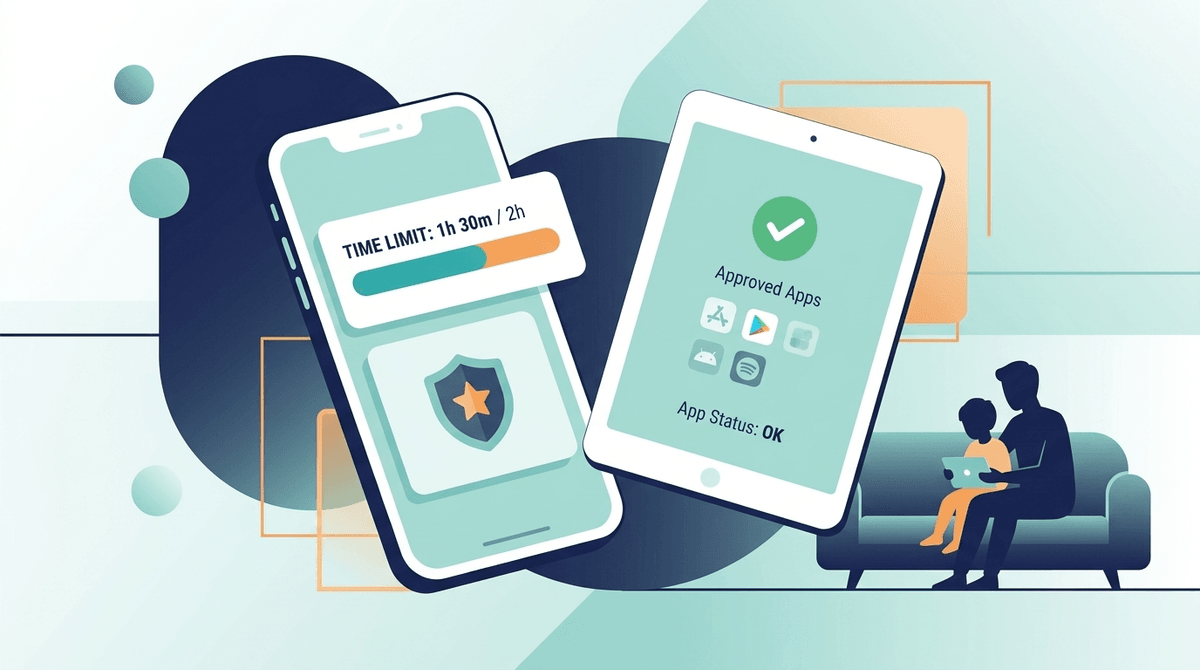 Illustration for Best Digital Wellness and Parental Control Apps for Families in 2026