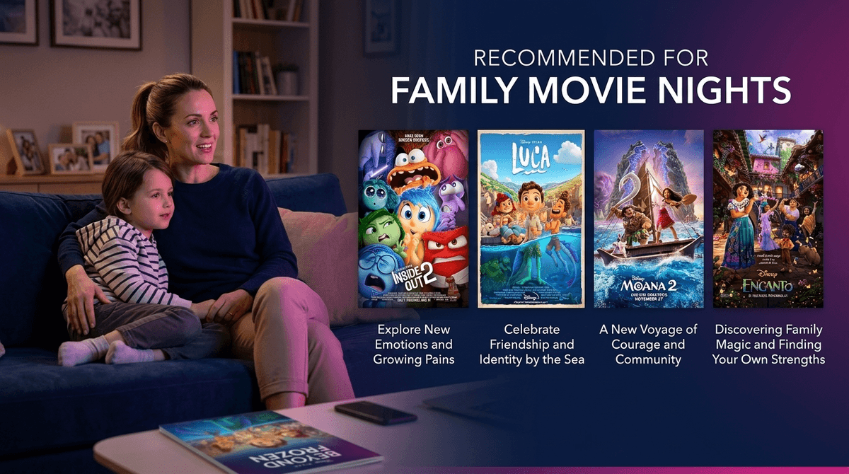 Illustration for Best Disney Plus Movies for Every Age: 2026 Parents Guide