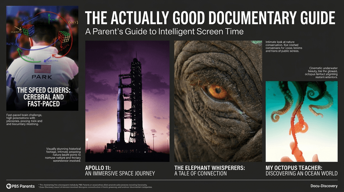 Illustration for The ‘Actually Good’ Documentary Guide: Movies That Rival Roblox for Attention