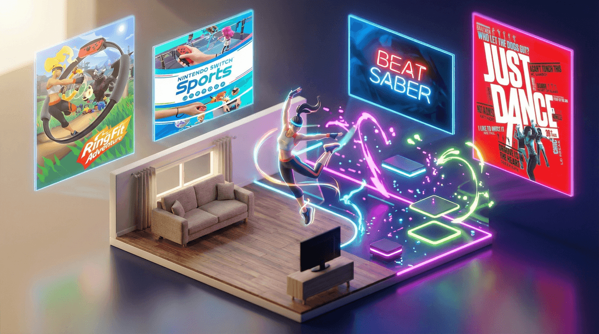 Illustration for The Best Exercise Games That Actually Get Kids Moving